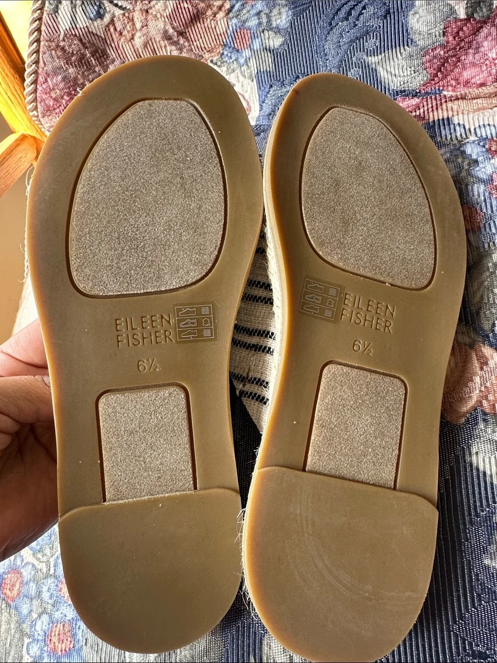 Eileen Fisher slip espadrille